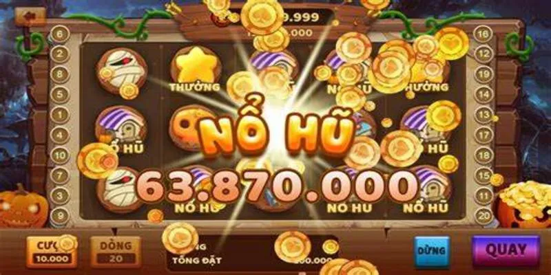 Tính năng nhận thưởng cực to trong nổ hũ thần tài